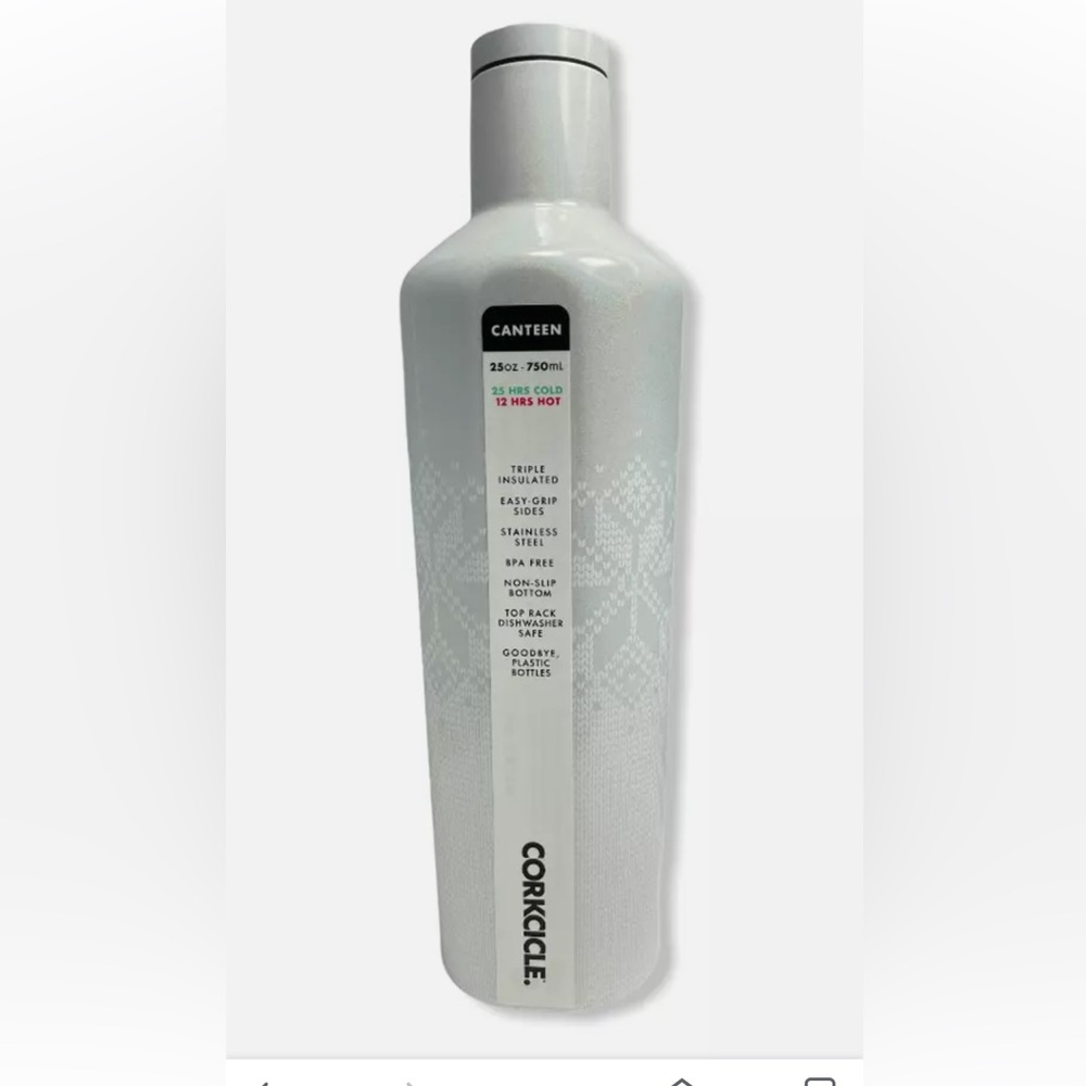Corkcicle 25oz-750ml Canteen (Fairisle Unicorn) *2025FUM* NWT